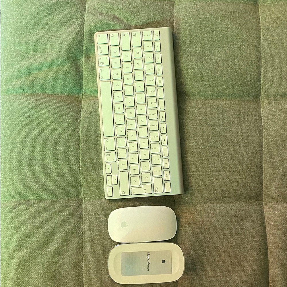 Apple Magic Mouse and Wireless Keyboard